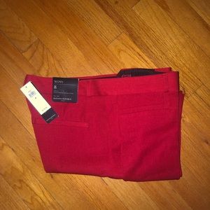 Banana Republic Red Dress Pants